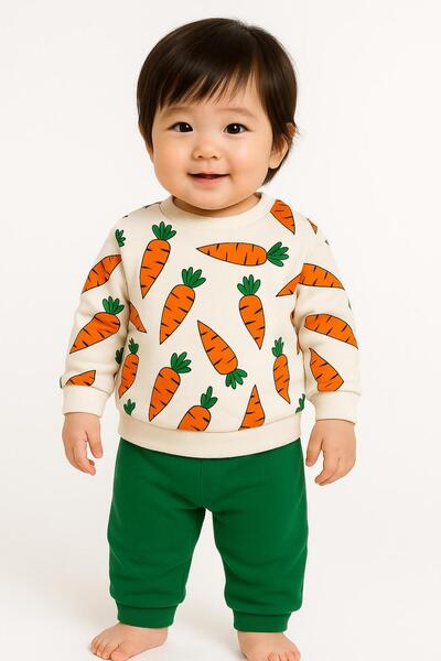 TUOBEBE 100% cotton 2-piece baby set