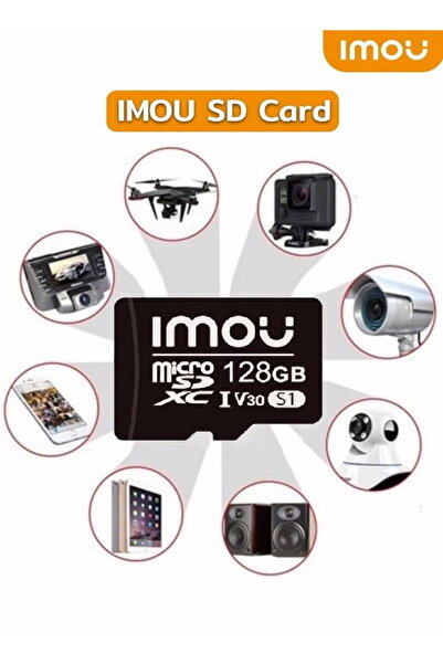 Imou 128 GB microSD memory card (UHS-I, SDHC, 10/U3/V30, 95/38)