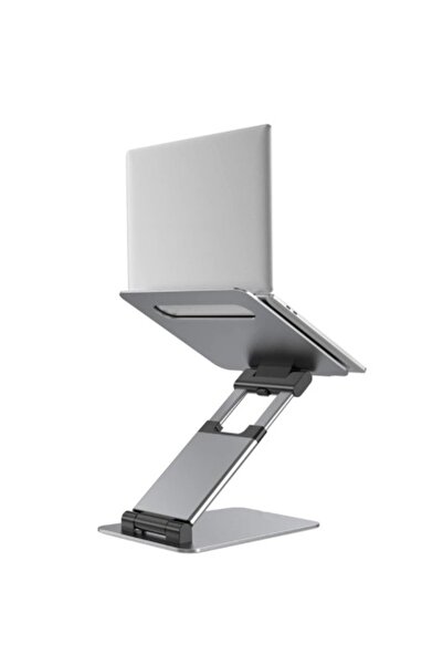 Generic Adjustable Aluminum Laptop Stand 11 - 17 inch Grey