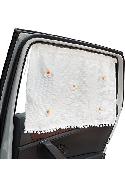 Aputue Car Side Window Sunshades, 2-Pack - Magnetic Blackout Shades for Kids