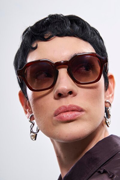 Bilge Karga Valeno Brown Gradient Sunglasses