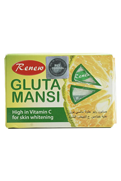 Renew Gluta Mansi High in Vitamin C, Bar Soap for Skin Whitening- 135gms