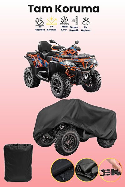 dokaca Black Cfmoto Cf 1000 Atr-Eps Atv Tarpaulin, Atv Protective Cover