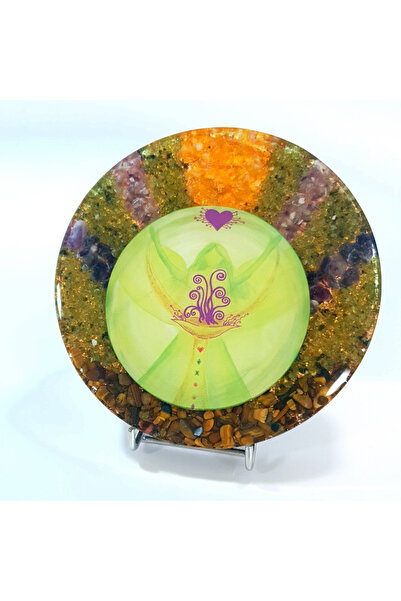 Elvero Archangel Ariel orgone decoration made of natural stones