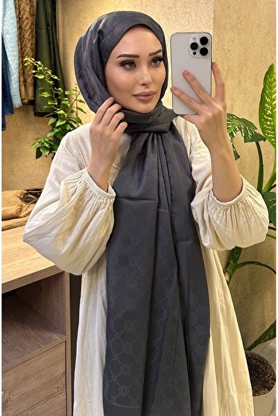 CUOCA LOUNGE Desenli Pamuk İpek Şal