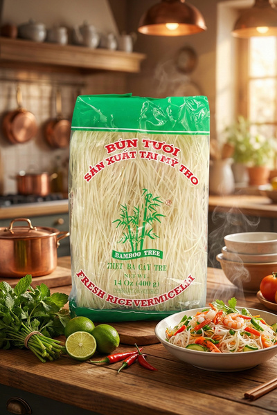 Bamboo Tree Rice Vermicelli / Pirinç Şehriyesi - 400 gr