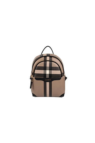 Silver Polo Women / Girls 1265-48629 Backpack Mk80 Brown-Matte Black