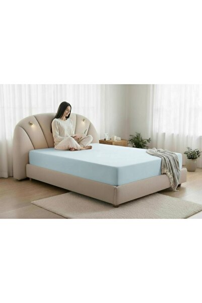 SHome Premium Cotton Woven Fitted Sheet – 6 Sizes, 8 Colors, High Grammage