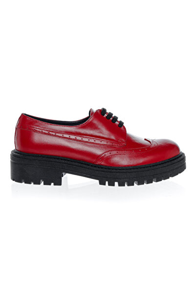 Catinca Shoes Women's genuine leather shoes – RED – G 9 RB
