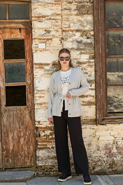 Cossy By Aqua Women's Gray 3-Piece Pajama Set A26125