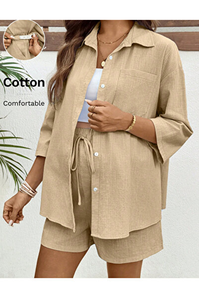 Sheya Shein outfit, beige