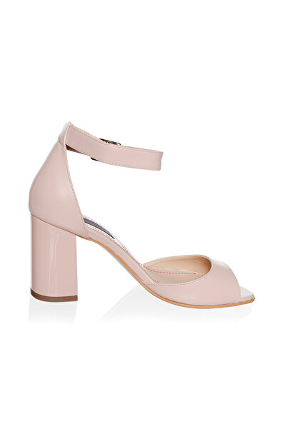 Catinca Shoes Sandale din piele pentru femei - NUDE BOX - D 25 N