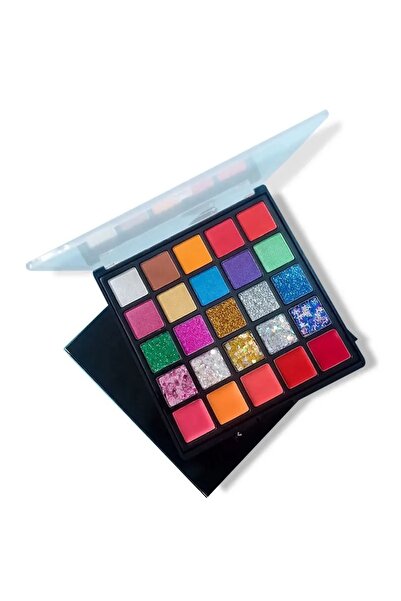 SELA Glam Palette - Paletă de farduri de pleoape cu 25 de culori