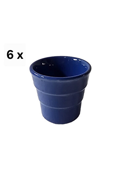 Cesiro Set 6 glasses, 90 ml, Cesiro, Blue