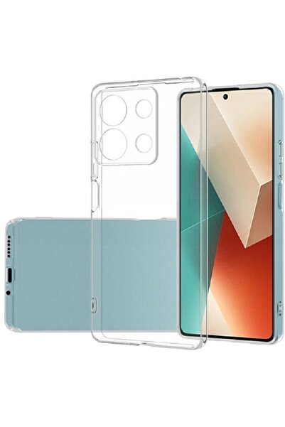 Auris Xiaomi Redmi Note 13 Pro 4g Uyumlu Kılıf Şeffaf Silikon Kılıf Şeffaf