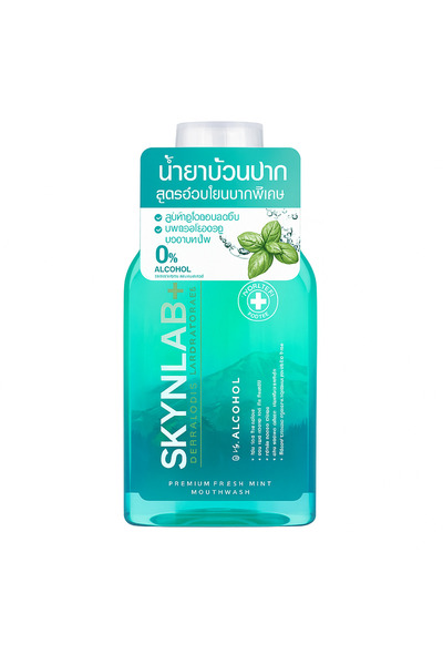 skynlab+ غسول الفم سكاينلاب بلس بريميوم بالنعناع المنعش – 400 مل