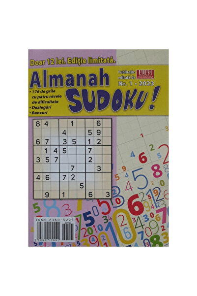 ALIAS PUBLISHING Almanahul sudoku Flame