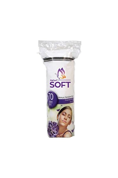 5M AHŞAP DEKOR NEW SOFT MAKYAJ TEMİZLEME PAMUĞU 70Lİ X2 PAKET