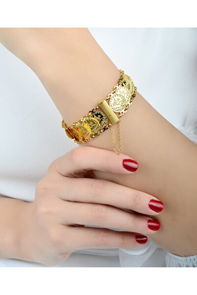 kuyumcu nurettin 16.50 gr (Gram) Yarım Reşat Bileklik 22(916) Ayar Altın