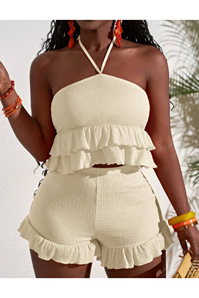 Sheya Shein set, cream