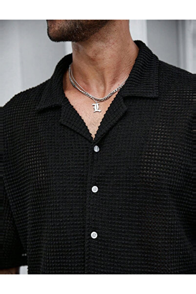 Sheya Shein MANFINITY short sleeve shirt, black