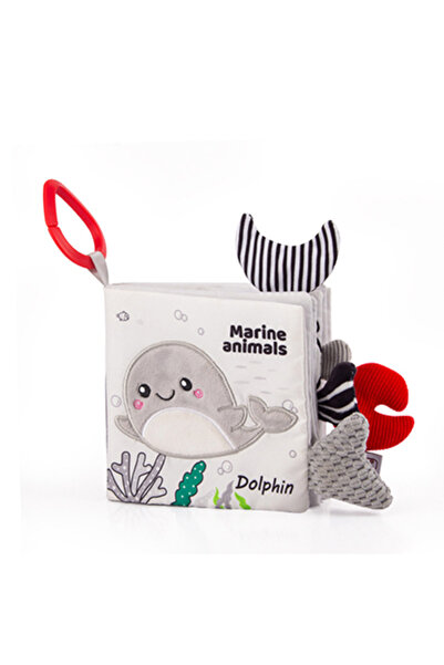 REDQUIT ® carte senzorială educativă moale, realizată din pânză, Montessori, ...