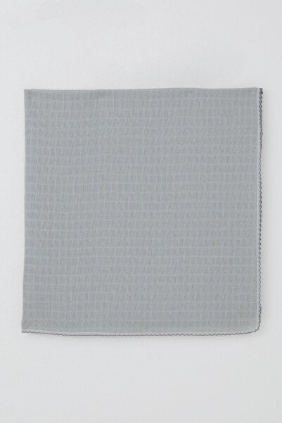 Breeze Newborn Baby Muslin Blanket Self-Patterned Standard, Gray