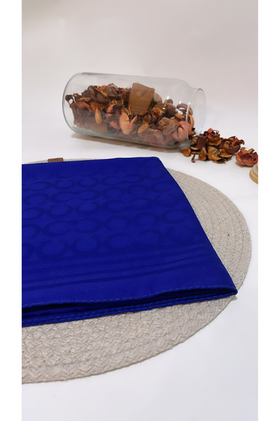 Onur Κασκόλ - Ύφασμα ζακάρ με αυτοσχεδιασμό ελαφρύ Προϊόντα Ethnic Pattern Quality Store Μονόχρωμο