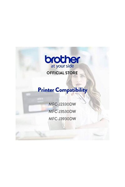 Brother خرطوشة حبر أصلية عالية الإنتاجية LC3719XL صفراء - إنتاجية ~1500 صفحة