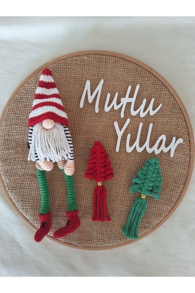 İLAYCA STORE Yılbaşı Şans Cücesi Kapı Süsü