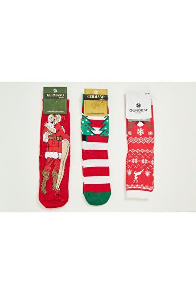 TRENDHİLL C106 Πρωτοχρονιάτικες κάλτσες με σχέδια