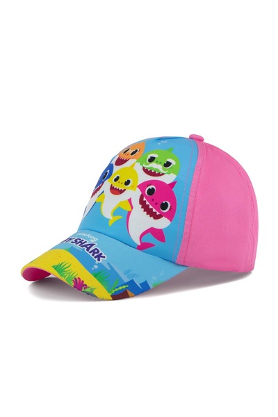 Baby Shark Sapca copii - Familia Fericita, multicolor, bumbac 100%