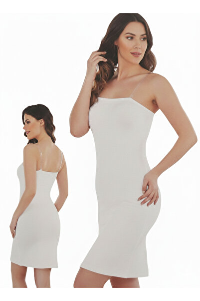 İmer Çamaşır İMER MODAL KUMAŞ STRAPLEZ KADIN KOMBİNEZON 3162