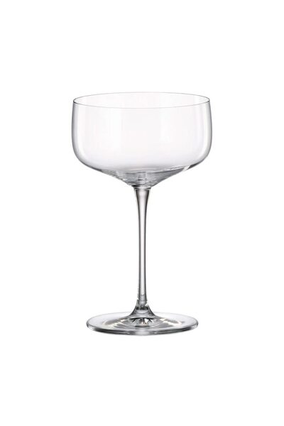 BOHEMİA CRYSTAL Set de 6 pahare Martini cristal Bohemia Anas 320 ml, transpar...