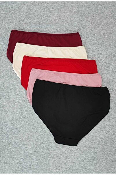 don & seza Plus Size High Waist Briefs 5-Pack