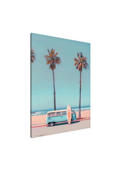 PozaTablou Tablou pe pânză: Peisaj de coastă de vis 80x110 cm