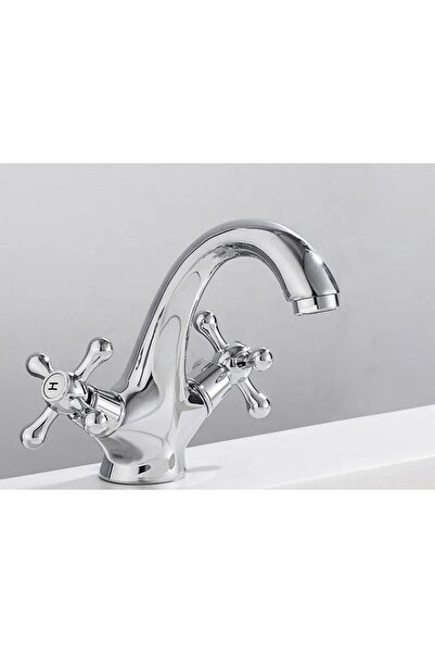Trendy's TRENDY'S Basin Mixer Tap – Sink Mount, Polished Chrome, Ceramic Cartridges