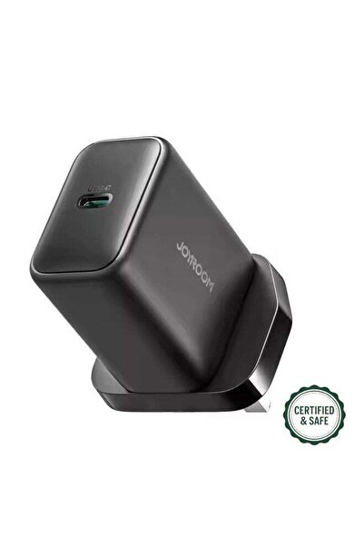 Joyroom شاحن USB-C بقوة 45 واط بتقنية GaN (SFC 2.0) - متوافق مع هواتف Galaxy S24/S23 Ultra، يدعم الشحن السريع PD3.0/QC3.0، مزود بقابس بريطاني، لون جرافيت