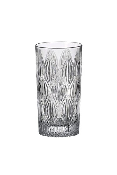 BOHEMİA CRYSTAL Crystal Bohemia Onion 6-piece Water Glass Set 330 ml, Transparent