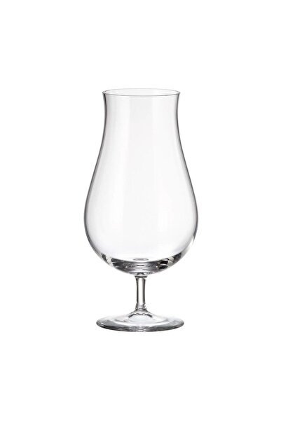 BOHEMİA CRYSTAL Set of 6 Crystal Bohemia Craft Beer Glasses 630 ml transparent