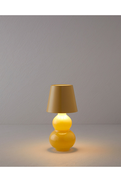 English Home Sweet lampshade 23 cm yellow