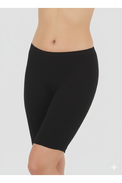 İmer Çamaşır Imer Women's Black Modal Overknee Tights