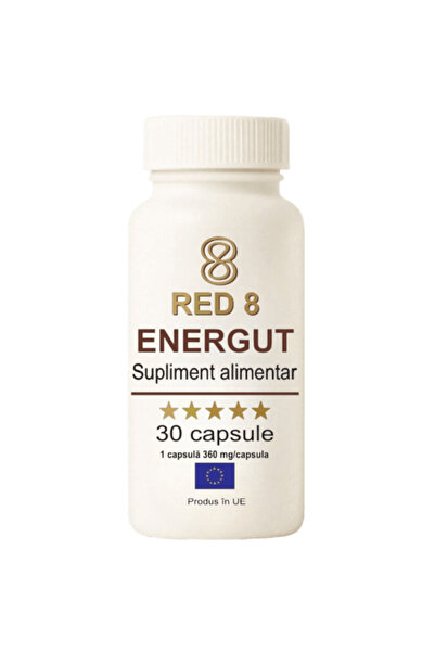 Red 8 ENERGUT, food supplement for energy and vitality, 30 capsules