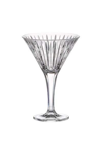 BOHEMİA CRYSTAL Set de 6 pahare Martini cristal Bohemia Skyline 280 ml transp...