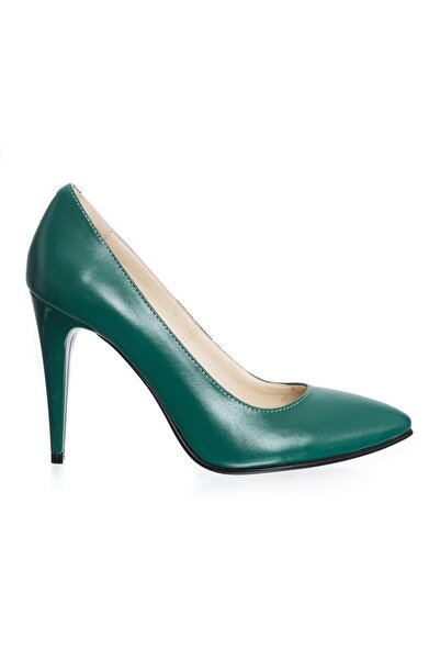 Catinca Shoes Women's genuine leather shoes - Green Box - 2691 VB