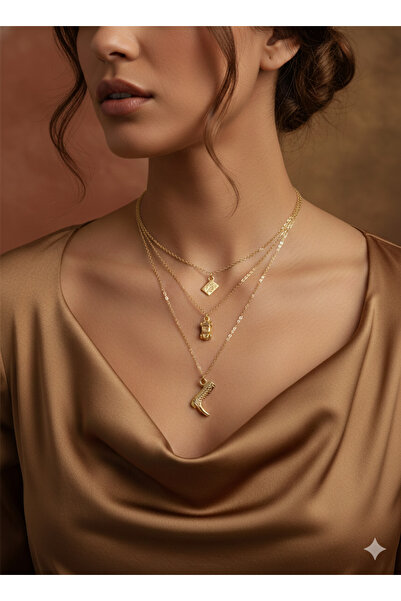 Uno Di Famiglia 3 ' lü charm kolye seti , pasaport figürlü kolye , araba figü...