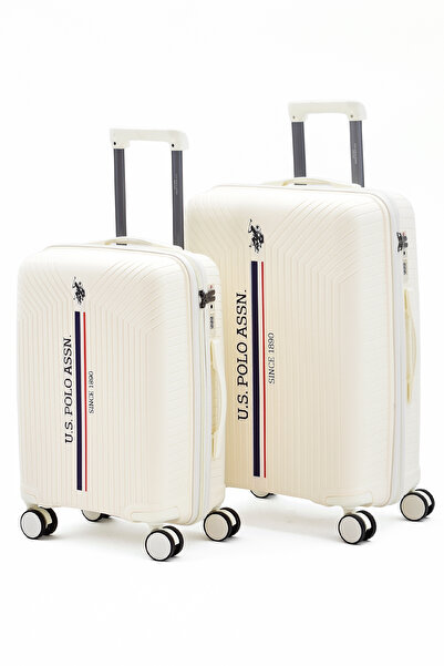 U.S. Polo Assn. U.S. Polo Assn Polipropilen Kırılmaz 2'li Valiz Seti Orta ve ...