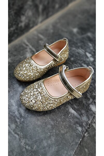 TURKUAAZ Kız çocuk babet altın bebe babet