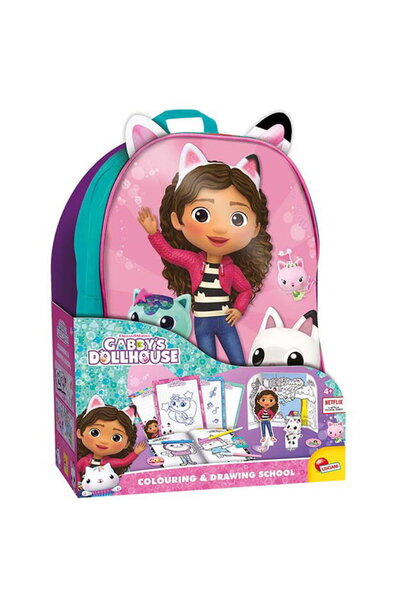 Lisciani Backpack Craft Kit - Gabby's Dollhouse