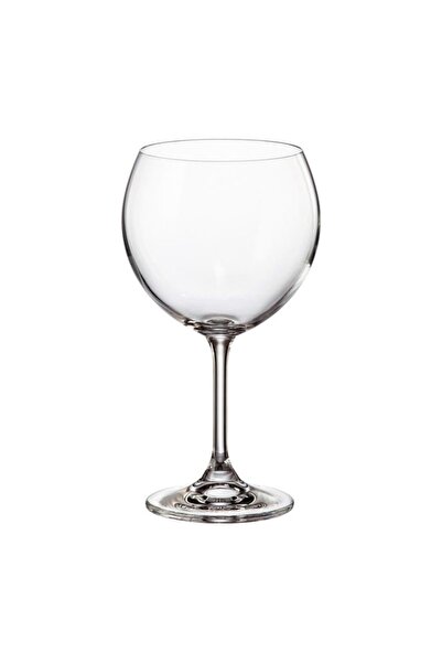 BOHEMİA CRYSTAL Set of 6 wine glasses Crystal Bohemia Sylvia 460 ml transparent